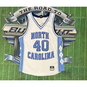 NCAA Sz 40 Jordan UNC North Carolina Tar Heels Harrison Barnes Basketball Jersey